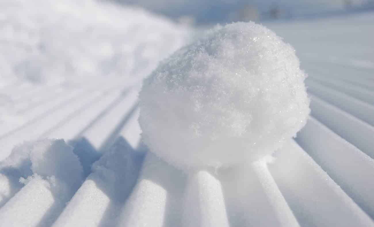 Por que não pode comer neve?