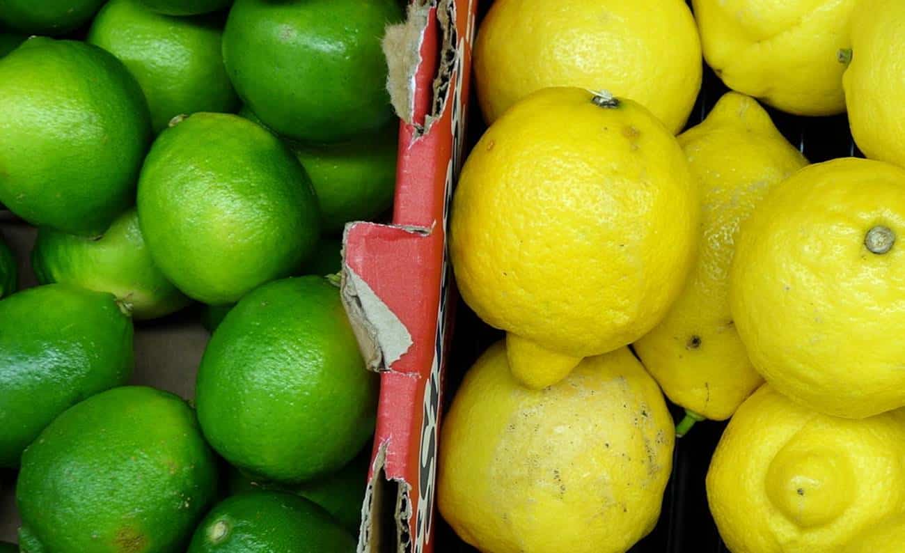 qual a diferenca entre limas e limoes 1