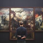 Observando pintura