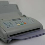 como funciona o fax
