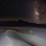 Deserto à noite