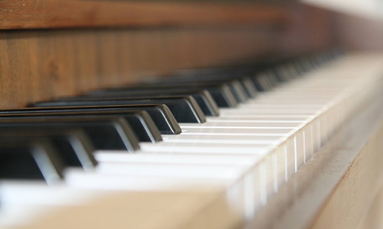 Teclas do piano