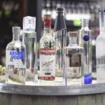 Garrafas de vodka