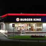 Fachada de um restaurante Burger King
