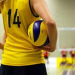 Jogadora de vôlei