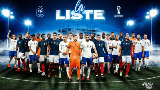 Copa 2022 | Confira os Jogadores Convocados da França
