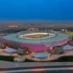 Estádio da Copa do Mundo.