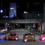 Carros usando nitro.