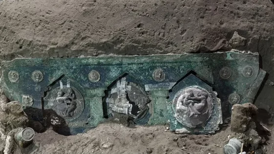 Carruagem achada em Pompeia esta incrivelmente bem preservada