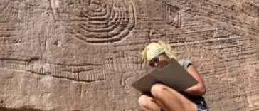Esculturas rupestres de calendario anasazi sao achadas nos EUA