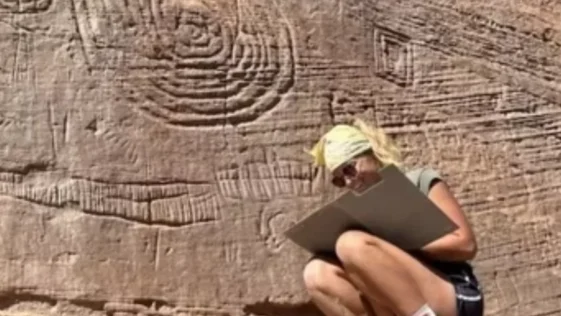 Esculturas rupestres de calendario anasazi sao achadas nos EUA