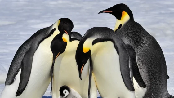Novas colonias de pinguim imperador na Antartica sao avistadas por satelites