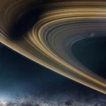 O que sao as misteriosas manchas escuras dos aneis de Saturno