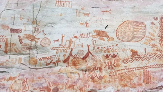 Pinturas rupestres de 125 mil anos atras revelam passado colombiano